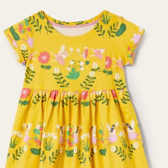 NWT Mini Boden Printed Jersey Dress main image 0